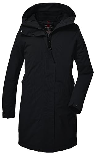 G.I.G.A. DX Damen Funktionsparka/Parka mit Kapuze GW 73 WMN PRK, schwarz, 40, 42931-000