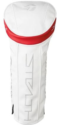TaylorMade Stealth Driver Schlägerhaube, Weiß/Rot