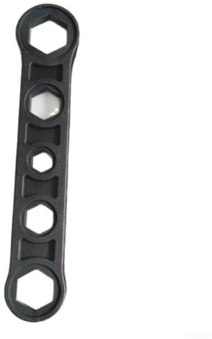 Sechskant-Kunststoffschlüssel für Heizkörperzubehör-Installationen mit kompakter Größe und komfortablem Griff für präzise Kontrolle