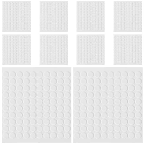 SEWACC 1000 puntos de pegamento para globos: puntos adhesivos extraíbles de doble cara para manualidades, pósteres, decoración de bodas, pegatinas de 1 cm.