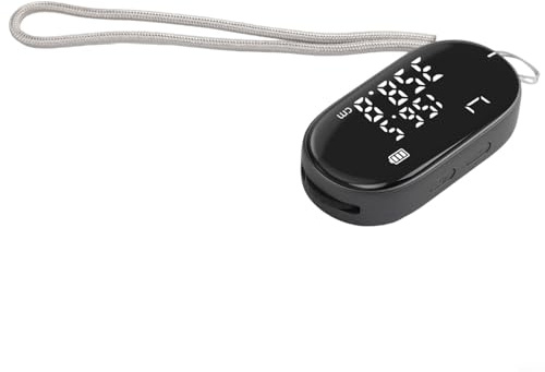 Nastro di misurazione digitale ricaricabile, design innovativo a rullo con display LCD, consente una facile misurazione di distanze fino a 100 metri per vari usi