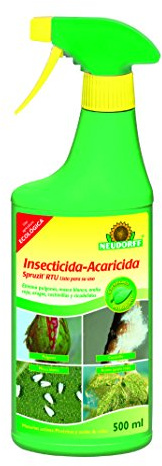 Neudorff Spruzit - Insecticida acaricida, 9 x 5 x 27 cm, Color Amarillo