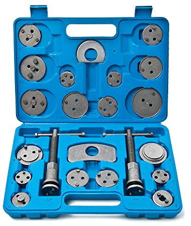 Froadp Repousse-piston de frein, kit de 23 pièces pour repousser les pistons de frein, kit de réparation universel pour différents types de véhicules