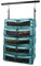 PACK Gear Koffer-Organizer zum Aufhängen, Reiseutensilien, Faltbare Packwürfel, groß oder Handgepäck, Regal-Organizer für Schrank (grün) (XL)