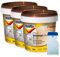 3x Molto Universal Holzspachtel Weiß 500 ml mit Spachtel