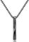 CyxenNova Kette Herren Halskette Herren, Edelstahl Goldkette Herren mit Rechteck Anhänger, Königskette Silber Herren, Titanstahl Schmuck Herren Geschenke