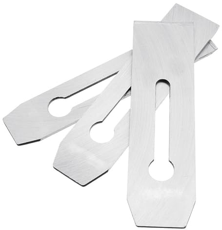Durevole 1 pezzo in acciaio for cuscinetti 38/44/51mm lavorazione del legno lama for pialla lama taglierina pialla a mano lama di ricambio parti di utensili manuali (Size : 38mm)
