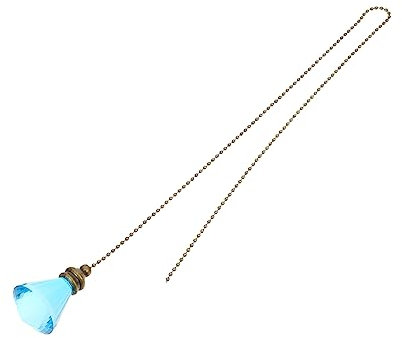 Veemoon Extensión De Cadena De Tirar Para Ventilador Colgante De Reemplazo Duradero De Cadena De Luz Adecuado Para Ventiladores De Techo y Lámparas De Mesa