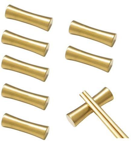 RobustWeg Edelstahl 304 MesserbäNkchen,StäBchen Kissen,Chopsticks Shelves,EssstäBchen Halterung Wiederverwendbare,EssstäBchenablagen,Chopstick Rest,FüR Restaurant Besteck Restaurants ZubehöR