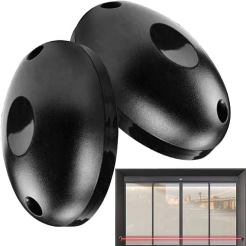 Sensore IR per porta del garage, rilevatore automatico a fascio singolo impermeabile da 12 V, 1 paio di sensori di movimento, di allarme antifurto, ideale per cancelli di casa, porte, finestre