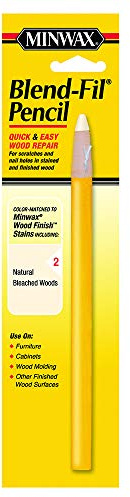 Minwax 11002 Number-2 Blend-Fil Wood Repair Stain Pencil, Natural Bleached Wood