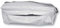 Lalizas Boat Seat Storage Bag, Grey, 62 cm x 26 cm x 20 cm