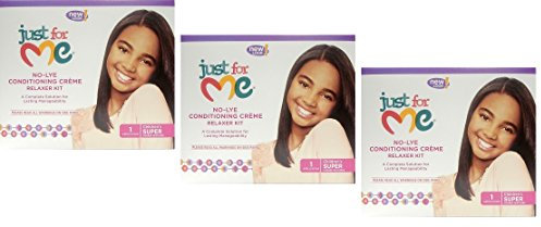 3x Relaxer/Glättungscreme Soft & Beautiful KIDS Just for me ! Conditioning Creme Relaxer SUPER