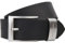 Pierre Cardin Gürtel Herren, Premium Echtleder-Gürtel Herren 40 mm breit, Echtleder Herrengürtel aus Vollrindleder schwarz, Größe/Size:145, Farbe/Color:schwarz