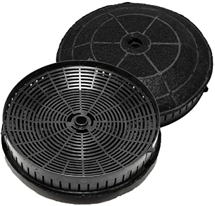 EVAYP / 2x aktivt kolfilter/Kompatibel med AEG Electrolux Elica Whirlpool Bauknecht / 4055171138 405517113-8 4055217501 484000008824 CFC0038668 Type57 CHF57 NYTTIG FIL440 för köksfläktar