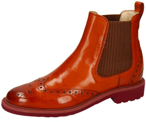 Melvin & Hamilton Botines Mujer Selina 29, rojo, 40 EU Ancho