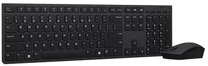 Lenovo Professional Combo - ensemble clavier et souris - Français - gris Périphérique d'entrée