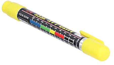 Headerbs Car Paint Coating Tester, Paint Thickness Gauge Paint Thickness Tester Meter Gauge Magnetic Tip Waterproof Accurate Car Body Damage Detector Car Coating Test Pen for Cars