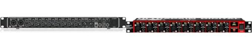 Behringer UMC1820 Interfaz de audio/MIDI USB Audiophile 18x20, 24 bits/96 kHz con preamplificadores & Interfaz de audio ULTRAGAIN DIGITAL ADA8200 Audiophile 8 In/8 Out ADAT