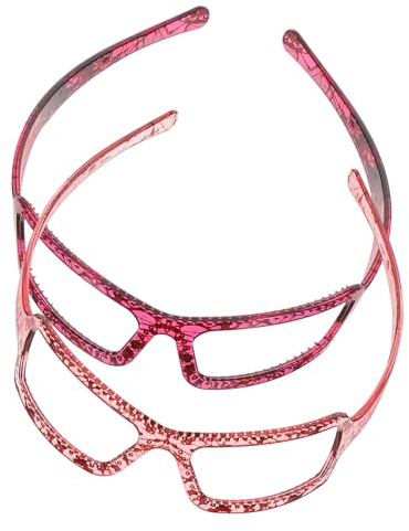 VALICLUD Bandeaux Pour Cheveux 2 Pièces Taille Unique Bandeaux Spa Doux Pour Femmes Filles Accessoires Coiffure Artistiques Pour Soins Du Visage Usage Quotidien