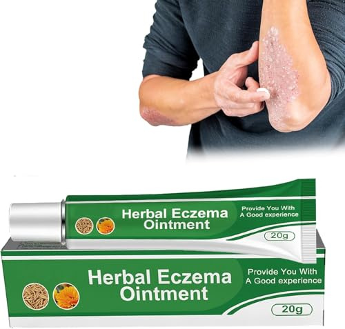 Crema calmante y antiprurito 20g, adecuada para la psoriasis, el eczema, la dermatitis y la piel extremadamente seca, que alivia el picor de forma suave y rápida.