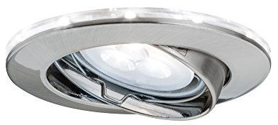 Paulmann Einbaustrahler Aluminium GU10 silber