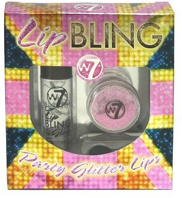 W7 Lip Bling Party Glitter Lips - Pink Rose