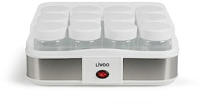 Domoclip máquina para hacer yogurt y queso 12 botes 21.5w dop156