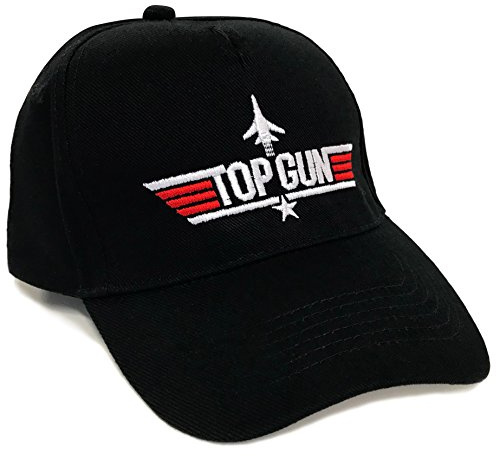 Top Gun Licensed Original Baseball / Pilots Cap Black, One size