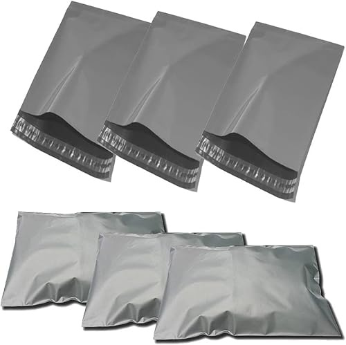 G4GADGET 50 buste postali in polietilene, resistenti, 15,2 x 22,9 cm, in materiale plastico, per spedizioni postali o spedizioni, resistenti e autosigillanti
