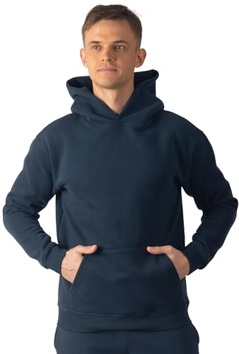 Carlheim Men's Hoodie Hudson Lounge, Navy, Medium