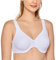 DELIMIRA Women's Minimiser Bra Plus Size Underwired Full Cup Non Padded Seamless Support T Shirt Bra White 38H