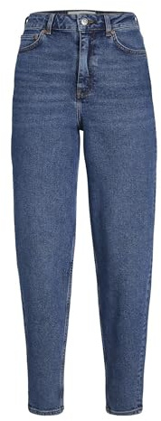 Jack & Jones JJXX Jxlisbon Mom HW Cc4002 Noos Jeans, Medio De Mezclilla Azul, W27 para Mujer
