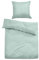 TOM TAILOR 0620600 Bettwäsche Garnitur mit Kopfkissenbezug Perkal - Simple Life 1x 135x200 cm + 1x 80x80 cm, Aqua Grey