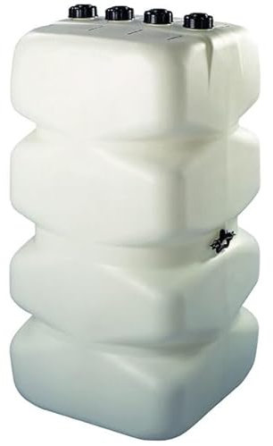 HELGUEFER – Deposito Gasoil 700 Litros Homologado | Bidon Gasoil Polietileno Alta Densidad PEAD, Resistente, Duradero | Modelo Alto Espacios Reducidos, Ergonómico | Uso Doméstico e Industrial