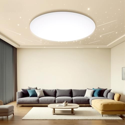Swoieltr Plafoniera LED 30CM 24W Lampada da Soffitto IP54