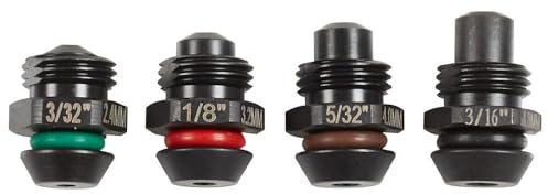 Milwaukee Nietenstücke, 3/32, 1/8, 5/32, 3/16