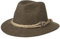 Lodenhut Manufaktur Edelweiß Trachtenhut Herren Sommer Winter braun-meliert 60 cm