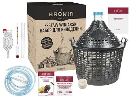 Beste Angebote Set de iniciación de globo de cristal, 15 L, para vino