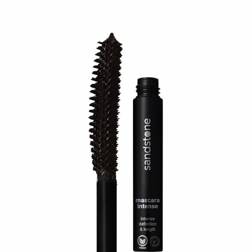 Sandstone Scandinavia Präzise Definition Mascara Braun – Hypoallergene Wimperntusche für empfindliche Augen – Wischfest, parfümfrei & vegan
