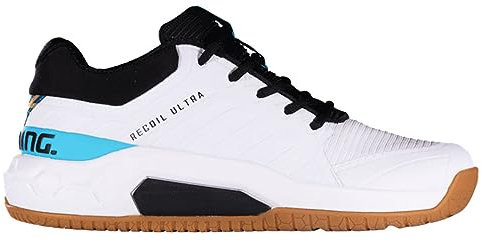 Salming Recoil Ultra Chaussures de squash pour homme, blanc, 47 EU