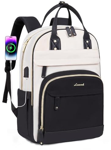 LOVEVOOK Laptop Backpack Women 15,6 inch, Waterproof Rucksack Bag for Women