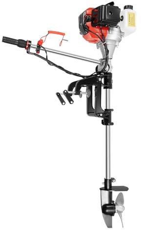 Kit di motore per barche fuoribordo 2T 2,3 CV 52 CC - Accessorio pneumatico CDI - Raffreddamento ad aria - Per gommoni, pesca, barche a vela e piccoli yacht