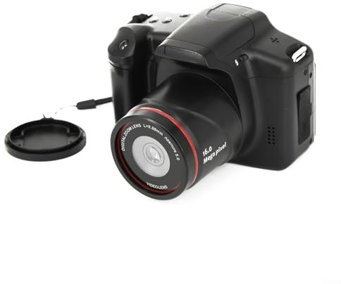 Cámara digital de grado profesional de 16 MP, video 1080P, zoom 16X, pantalla de 2 4 pulgadas