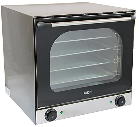 Kukoo - Forno a Convezione Elettrico con Doppia Ventola & 4 Ripiani di Cottura