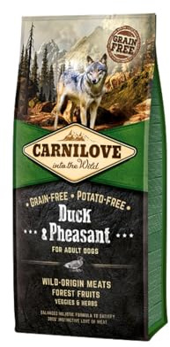 Carnilove Wild Origin Meats for Adult Dogs, Duck and Pheasant