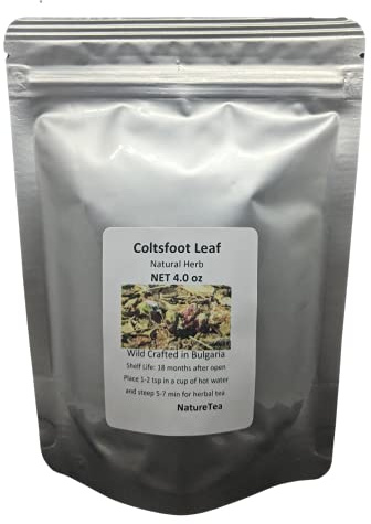 Coltsfoot Leaf - Dried Tussilago farfara Leaf C/S 100% from Nature (2 oz)