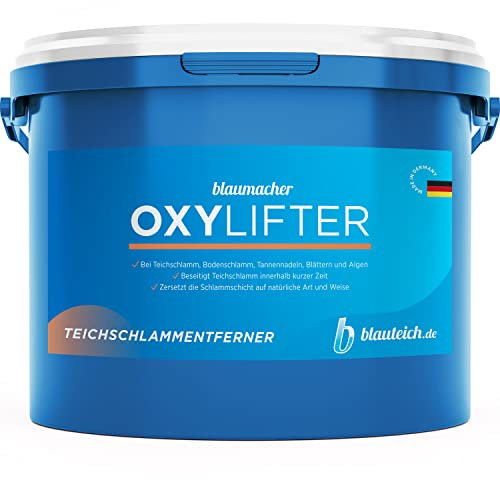 BLAUTEICH blaumacher OXYLIFTER Teichschlammentferner zur Teich Reinigung von Laub, Teich Schlamm und Ablagerungen (10 kg)