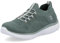 Rieker Damen Low-Top Sneaker M5074, Frauen Halbschuhe,Freizeitschuhe,Turnschuhe,Laufschuhe,straßenschuhe,Strassenschuhe,grün (52),36 EU / 3.5 UK