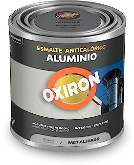 OXIRON Esmalte Antioxidante Anticalorico Aluminio 250 ml